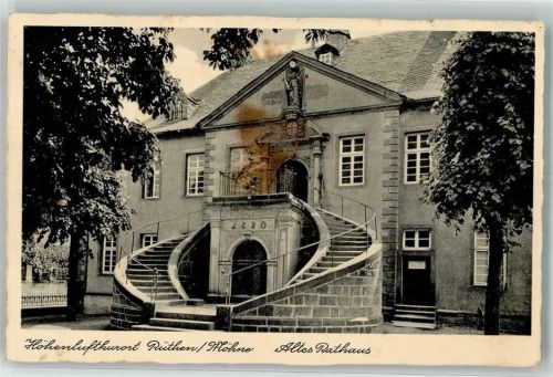 Rüthen WK II Altes Rathaus Feldpostnr. 33103