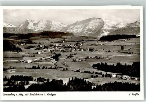Simmerberg Foto W. Roeßler Rindalphorn u. Hochgrat