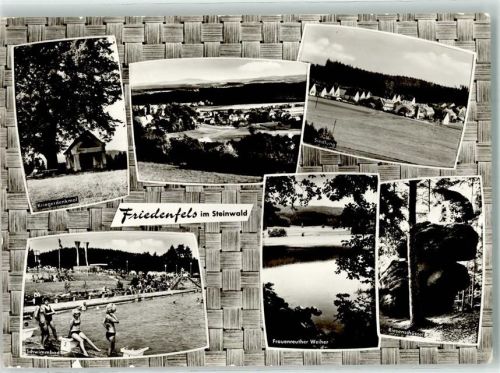Friedenfels Kriegerdenkmal Siedlung Schwimmbad Frauenreuther Weiher Riesenschüssel