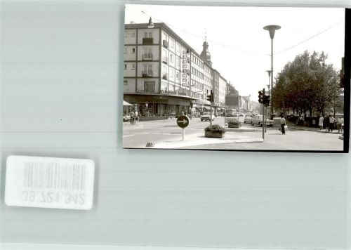 Pirmasens Handlung Auto Ort handschriftlich Foto Original aus Archiv eines Ansichtskartenverlags