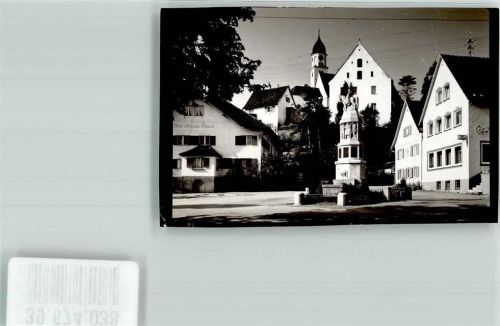 Grönenbach Denkmal Ort handschriftlich Foto Original aus Archiv eines Ansichtskartenverlags