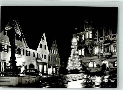 Bietigheim Gasthaus Tannenbaum Marktplatz Neujahr