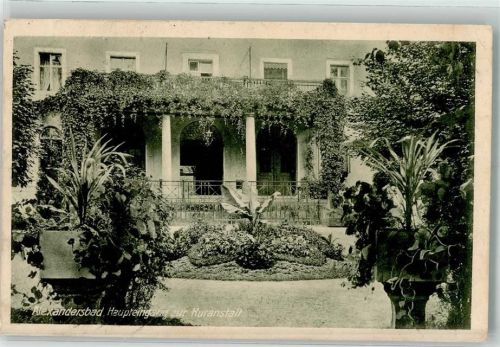 Bad Alexandersbad 1924 Kurhaus