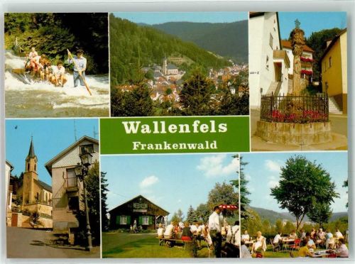 Wallenfels Gasthaus Kirche Denkmal Säule