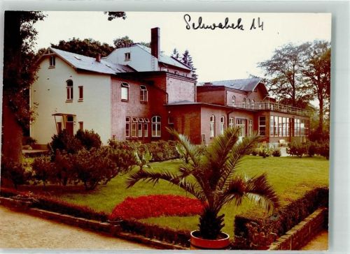 Schwarzenbek Kurheim Kollow Ort handschriftlich Foto Original aus Archiv eines Ansichtskartenverlags