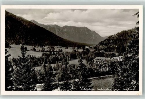 Fischbachau Richterheim Bahnpost München Zug 01334 Notopfer Marke