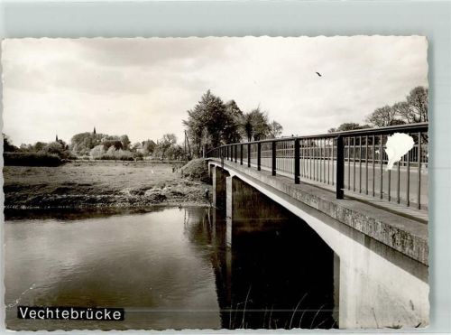 Emlichheim Vechtebrücke FOTO KEINE AK Ort handschriftlich