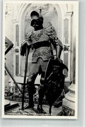 Innsbruck Rüstung Theodorich König der Goten Hofkirche