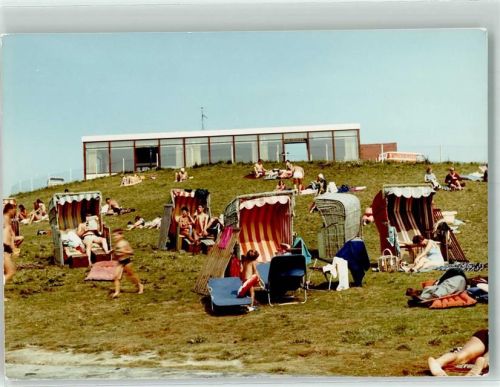 Tossens Foto Original aus Archiv eines Ansichtskartenverlags Strandhalle Ort handschriftlich