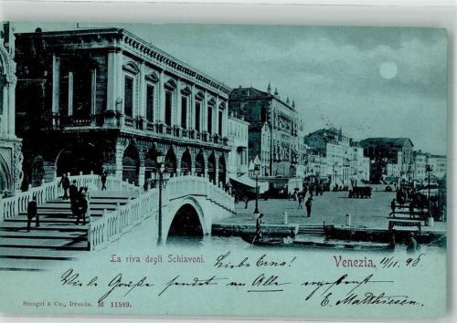 Venezia 1898 Schiavoni