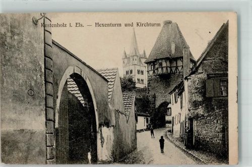 Chatenois Hexenturm Kirche Feldpost WK i 39.bayr.Res.Div.