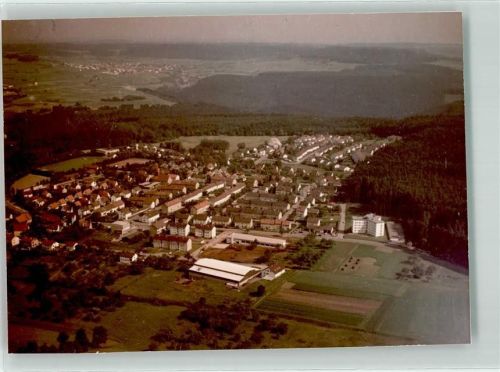 Calw Fliegeraufnahme Ort handschriftlich Foto Original aus Archiv eines Ansichtskartenverlags