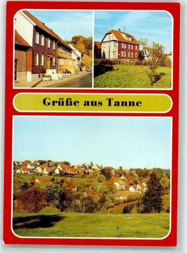 Tanne Bodetalstraße FDGB-Erholungsheim Edelweiß Fotograf Feuereißen VEB Bild und Heimat
