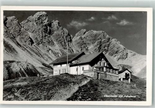 Ulmer Hütte 1957 Hüttenstempel