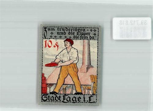 Lage 1921 10 Pfennig Gutschein Nr. 37642