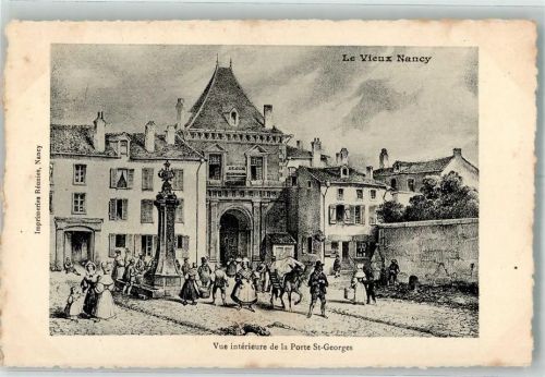 Nancy Innenansicht des St. Georges Tor
