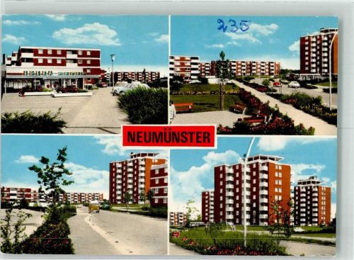Neumünster Kaufhaus Edeka Hochhaussiedlung