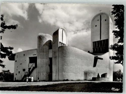 Ronchamp Kirche la Chapelle Notre Dame du Haut Architekt le Corbusier