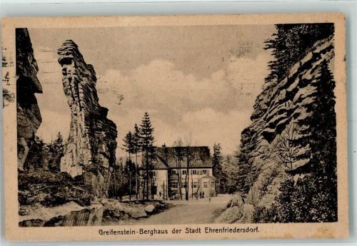 Ehrenfriedersdorf 1920 Gasthaus Greifenstein Berghaus
