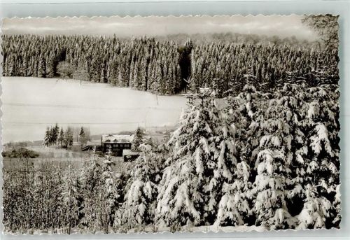 Birkelbach Gasthaus Pension zum Köpfchen Winter