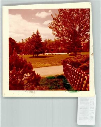 Westhofen Park Ort handschriftlich Foto Original aus Archiv eines Ansichtskartenverlags