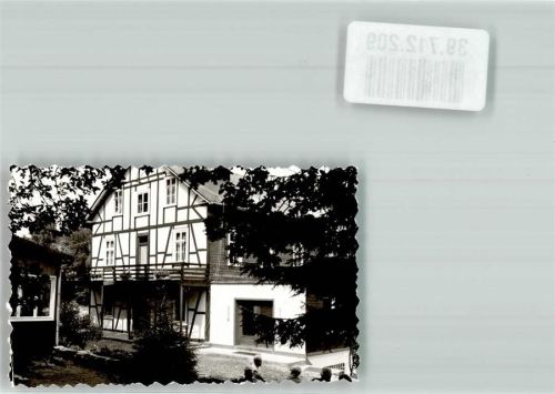 Burbach Foto Original aus Archiv eines Ansichtskartenverlags Ort handschriftlich