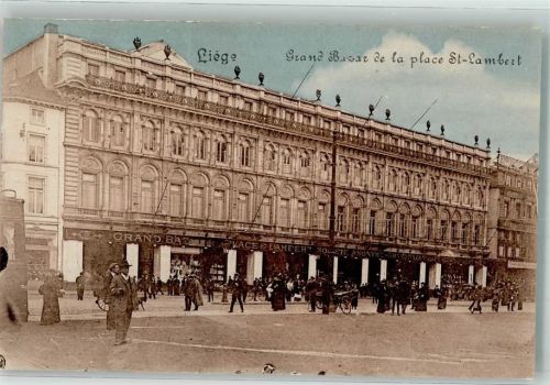 Liege 1915 Handlung Grand Bazar Place St.-Lambert