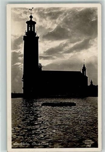 Stockholm 1933 Rathaus
