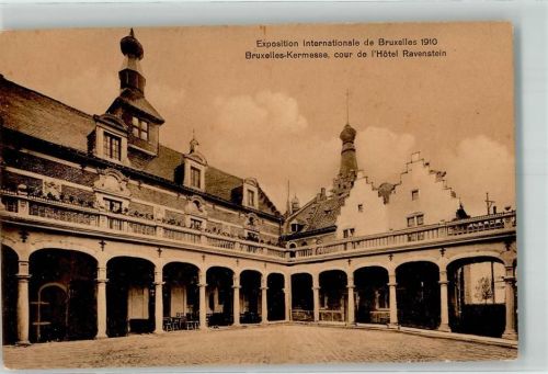 Brüssel 1910 Ausstellung 1910 Hot Ravenstein