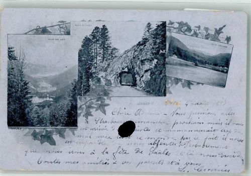 Saales 1898 Ort lt. Stempel