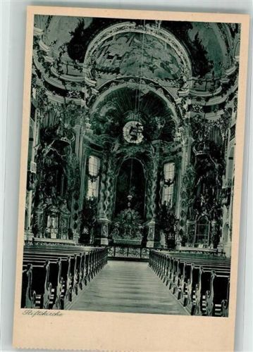 Osterhofen Stiftskirche Inneres Lehr Erziehungs Institut der Englischen Fräulein Damenstift ehemaliges Prämonstratenser Kloster