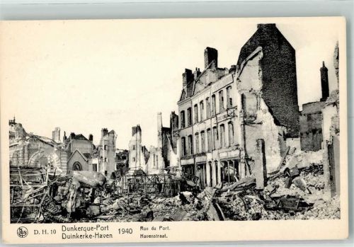 Dunkerque 1914 Havenstraat
