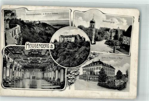 Heiligenberg 1919 Schloss Freundschaftshöhle Hotel Pension zur Post