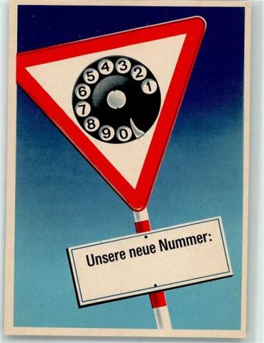 Wählscheibe Österreichische Verkehrswerbung Gesellschaft m.b.H. PB 521