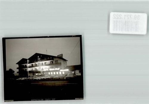 Poppenhausen Hotel Sinai Ort handschrifrlich Auto Foto Original aus Archiv eines Ansichtskartenverlags