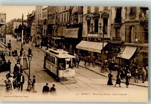 Nancy Straßenbahn Gasthaus Handlung Rue Saint-dizier
