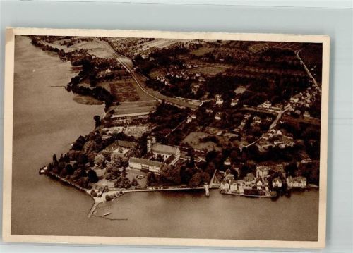 Friedrichshafen 1935 Fliegeraufnahme des Ortes Das schöne Deutschland Bild 165 Hansa-Luftbild Reichswinterhilfe-Lotterie