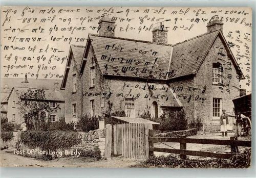 Dorchester 1910 Postamt Long Bredy