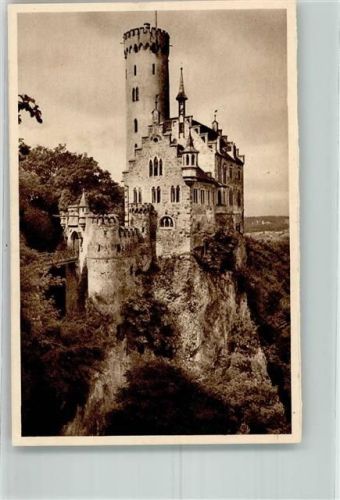 Neufra Reichswinterhilfe-Lotterie Bild 25 Burg Lichtenstein Das schöne Deutschland Fotograf Emma Kottmann
