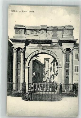 Pula Denkmal Porta aurea