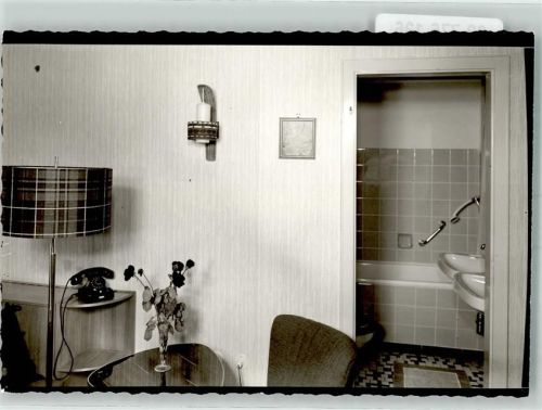 Notschrei Waldhotel Gästezimmer Telefon Foto Original aus Archiv eines Ansichtskartenverlags Ort handschriftlich