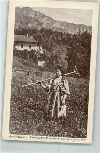 1917 Frau aus den Karpathen Port National