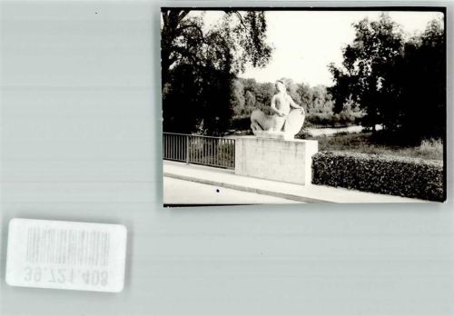 Dietenheim Denkmal Nixe Ort handschriftlich Foto Original aus Archiv eines Ansichtskartenverlags