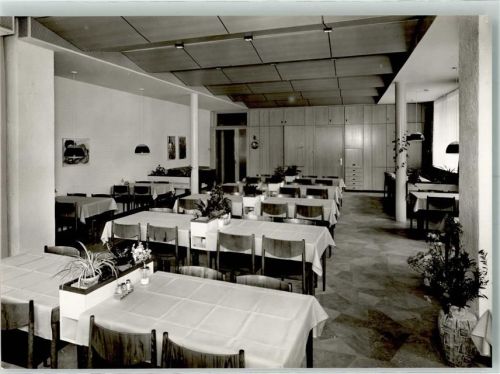 Frauenalb Sanatorium Speisesaal