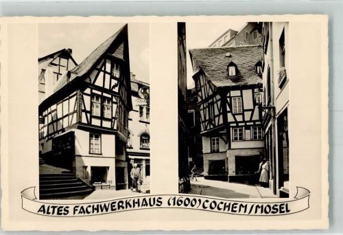 Cochem Altes Fachwerkhaus anno 1600