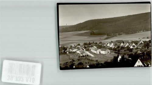 Schwalenberg Neubausiedlung Foto Original aus Archiv eines Ansichtskartenverlags Ort handschriftlich