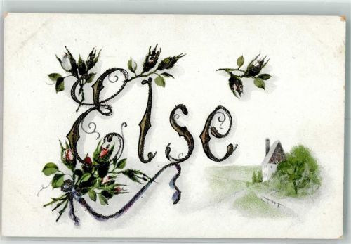 mit Glimmer/Glitzerauflage Else Rosen WB SS Nr.1820-17