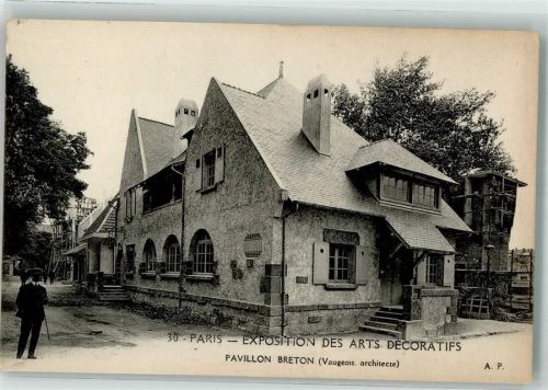 Paris Exposition des Arts Decoratifs Pavillon Breton