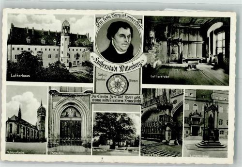 Lutherstadt Wittenberg Familien Wappen Denkmal Lutherstube Eiche ( Bäume )