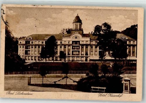 Bad Liebenstein 1927 Hotel Kaiserhof